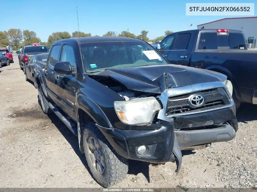 5TFJU4GN2FX066552 2015 Toyota Tacoma Prerunner V6