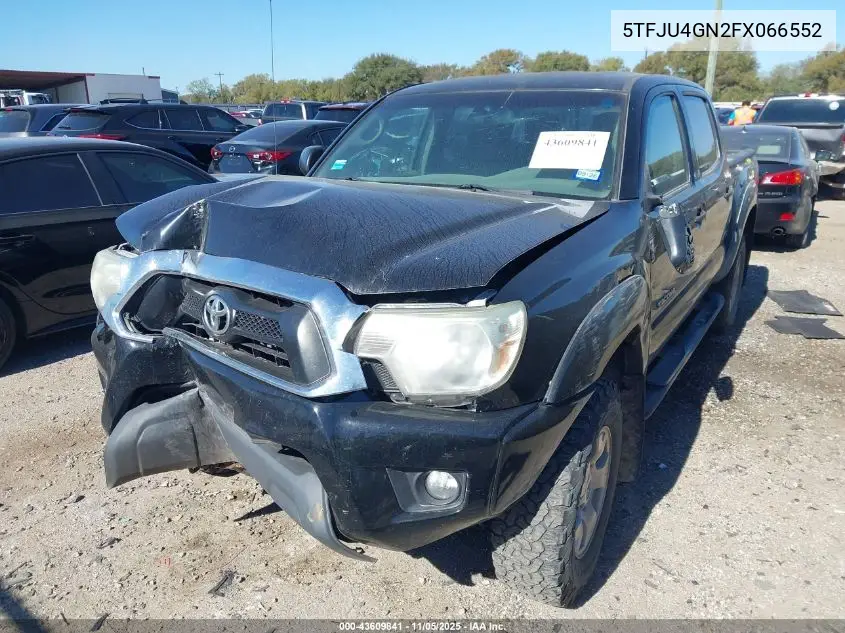 5TFJU4GN2FX066552 2015 Toyota Tacoma Prerunner V6