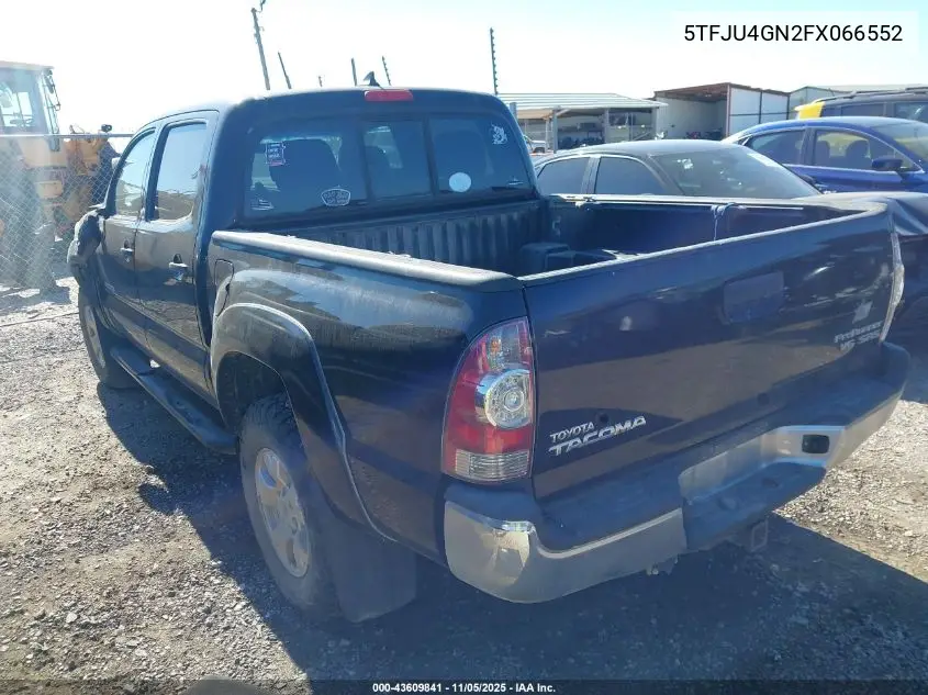5TFJU4GN2FX066552 2015 Toyota Tacoma Prerunner V6