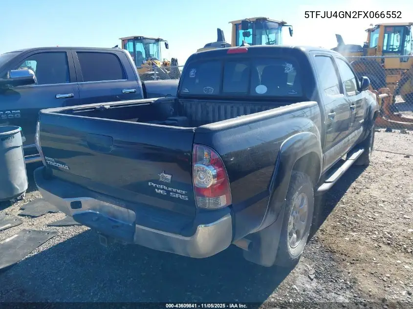 5TFJU4GN2FX066552 2015 Toyota Tacoma Prerunner V6