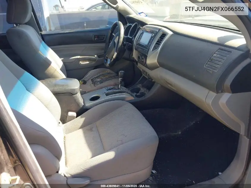 5TFJU4GN2FX066552 2015 Toyota Tacoma Prerunner V6