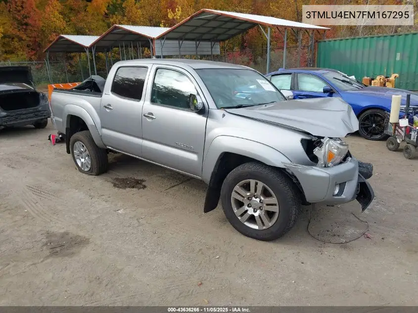 3TMLU4EN7FM167295 2015 Toyota Tacoma Base V6