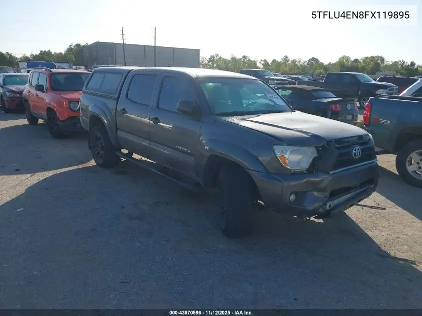 5TFLU4EN8FX119895 2015 Toyota Tacoma Base V6