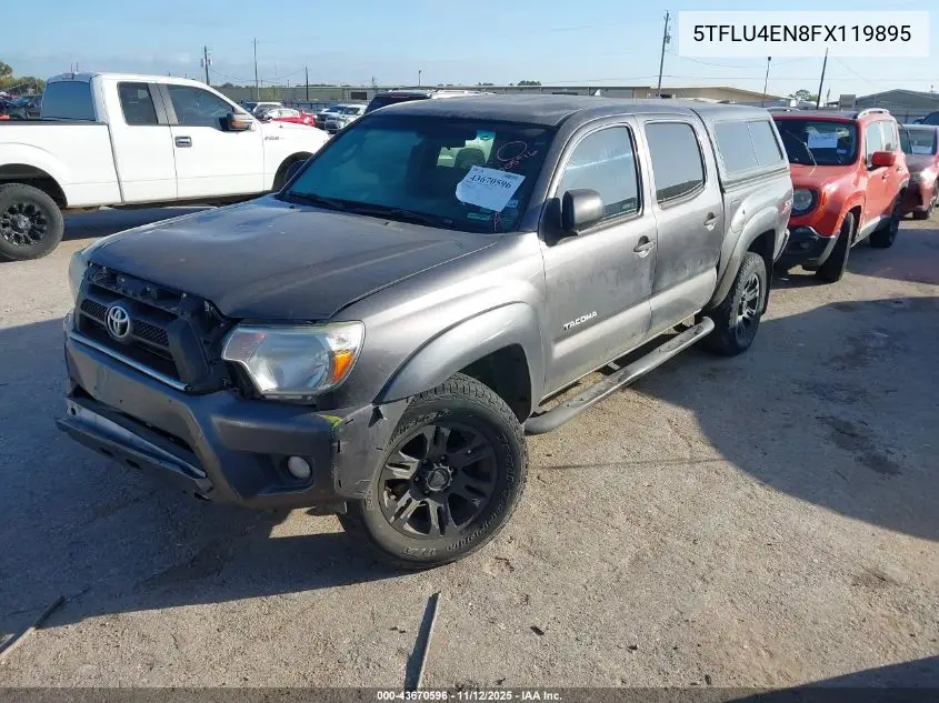 5TFLU4EN8FX119895 2015 Toyota Tacoma Base V6