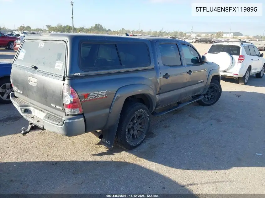 5TFLU4EN8FX119895 2015 Toyota Tacoma Base V6