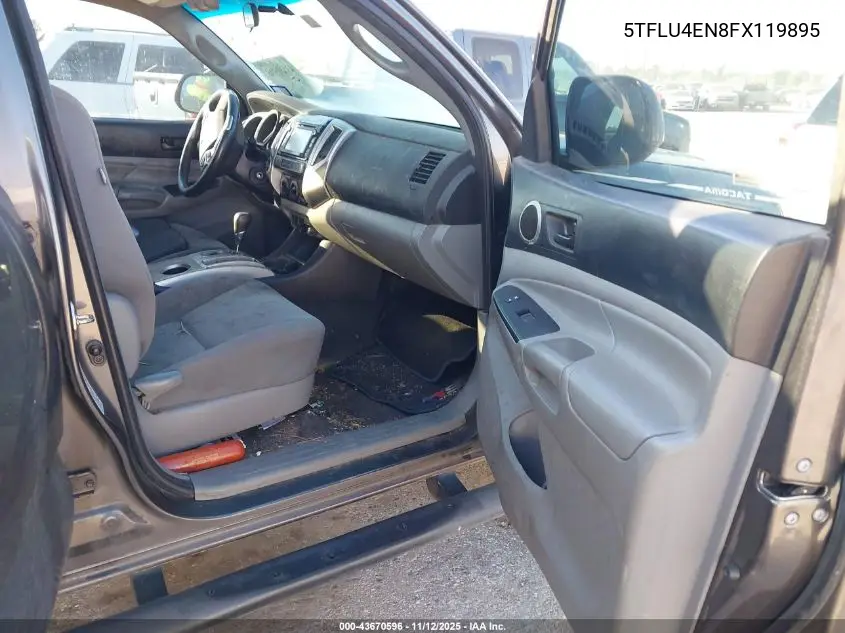 5TFLU4EN8FX119895 2015 Toyota Tacoma Base V6