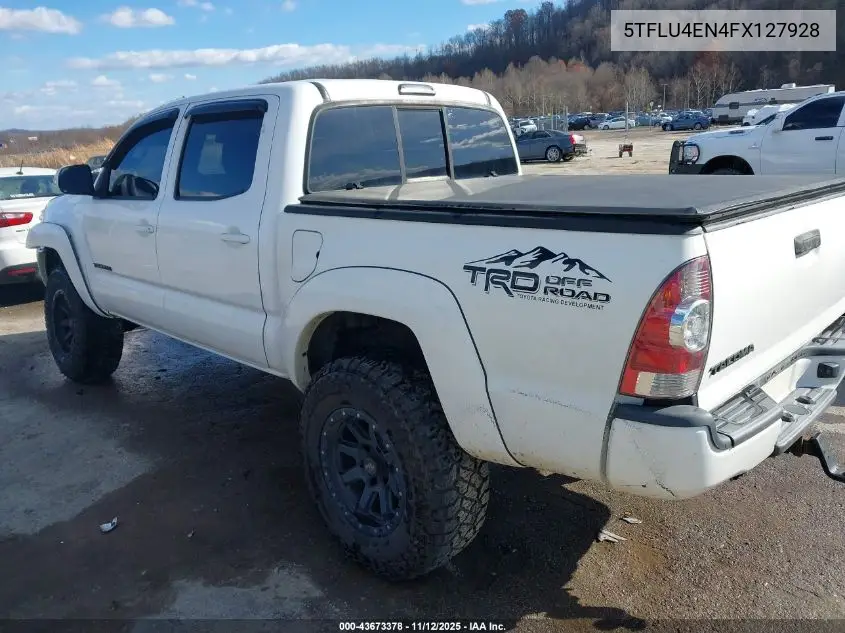 5TFLU4EN4FX127928 2015 Toyota Tacoma Base V6