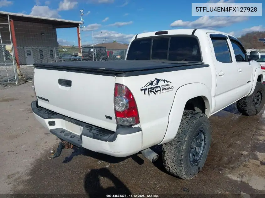 5TFLU4EN4FX127928 2015 Toyota Tacoma Base V6