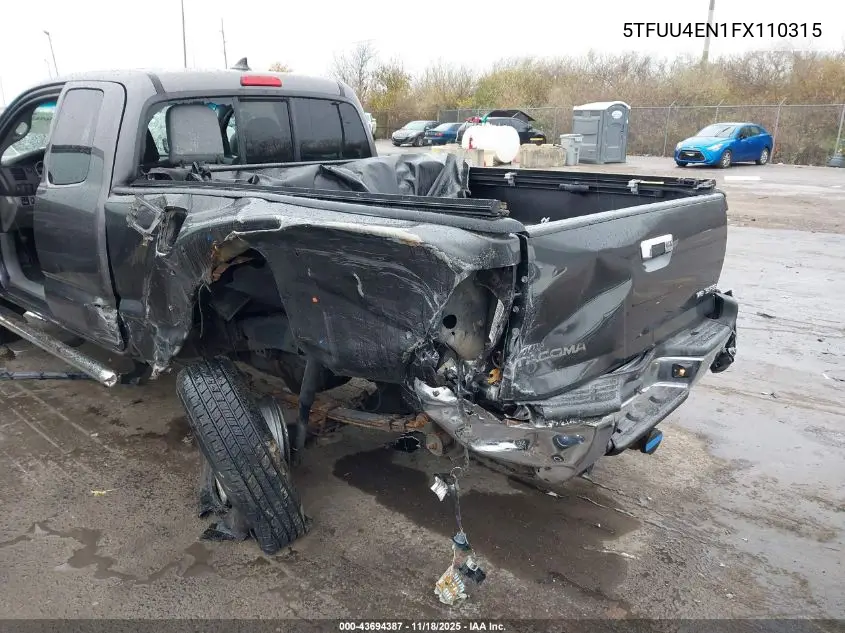 5TFUU4EN1FX110315 2015 Toyota Tacoma Base V6