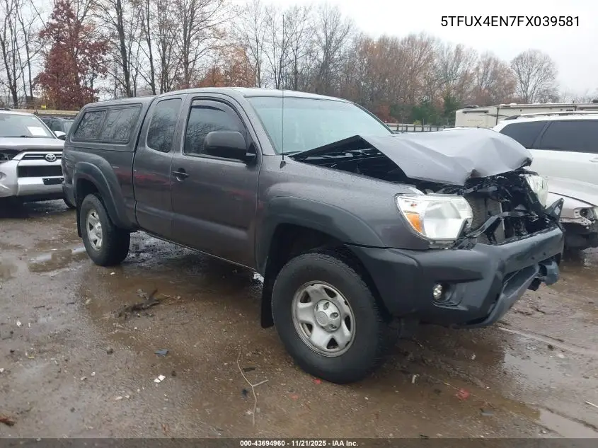 5TFUX4EN7FX039581 2015 Toyota Tacoma