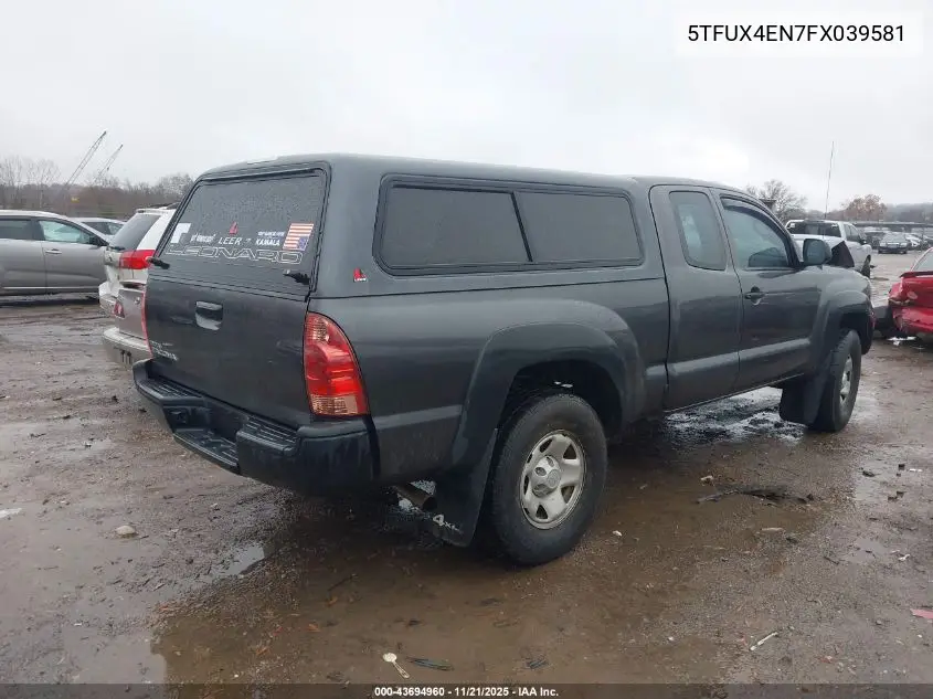 5TFUX4EN7FX039581 2015 Toyota Tacoma
