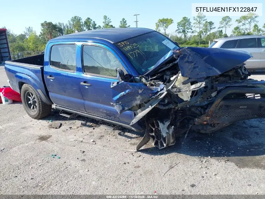 5TFLU4EN1FX122847 2015 Toyota Tacoma Base V6