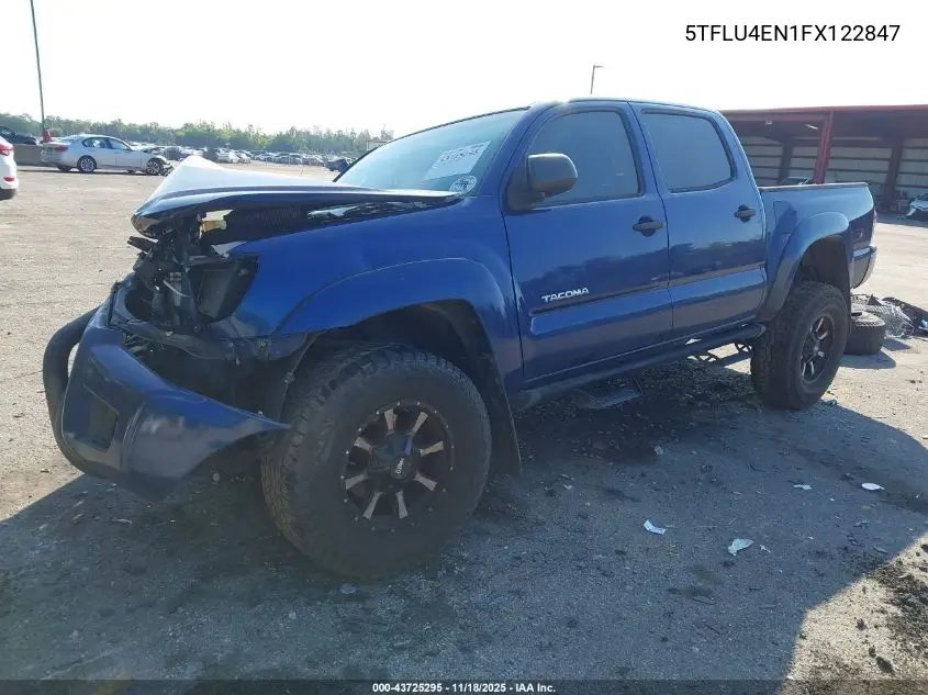 5TFLU4EN1FX122847 2015 Toyota Tacoma Base V6