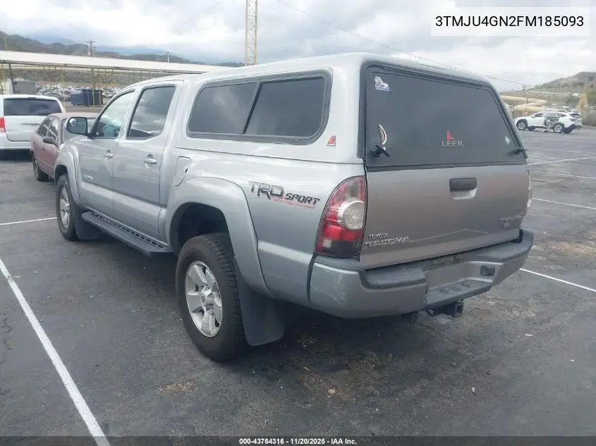 3TMJU4GN2FM185093 2015 Toyota Tacoma Prerunner V6