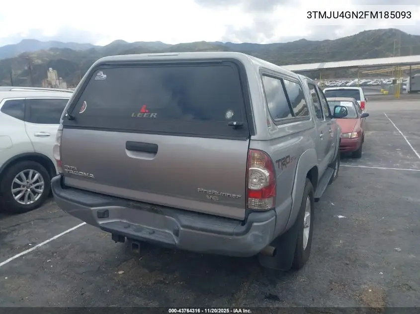 3TMJU4GN2FM185093 2015 Toyota Tacoma Prerunner V6