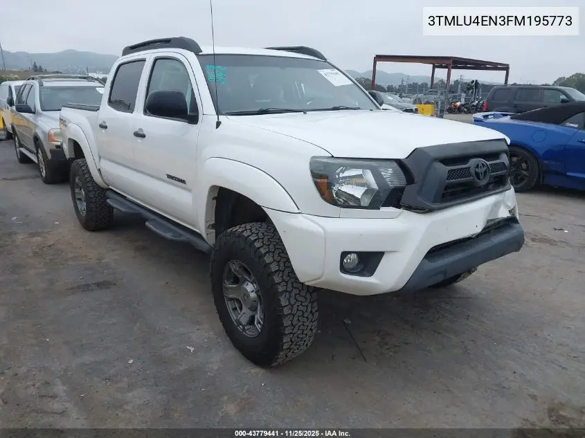 3TMLU4EN3FM195773 2015 Toyota Tacoma Base V6