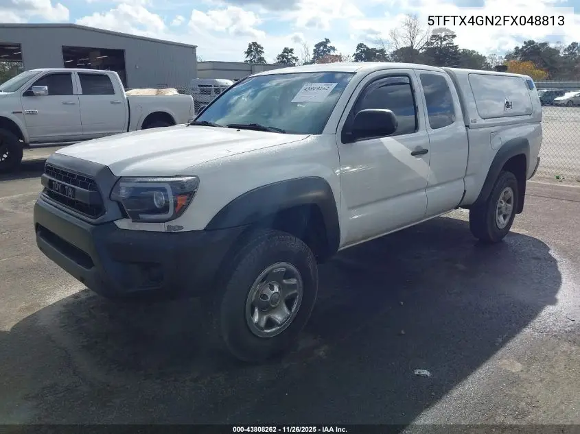 5TFTX4GN2FX048813 2015 Toyota Tacoma Prerunner