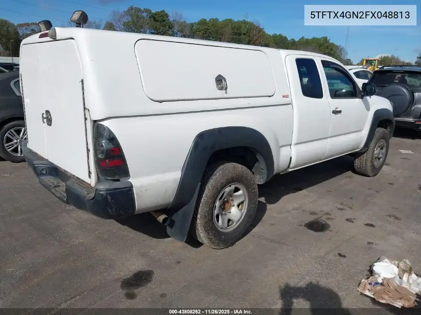 5TFTX4GN2FX048813 2015 Toyota Tacoma Prerunner
