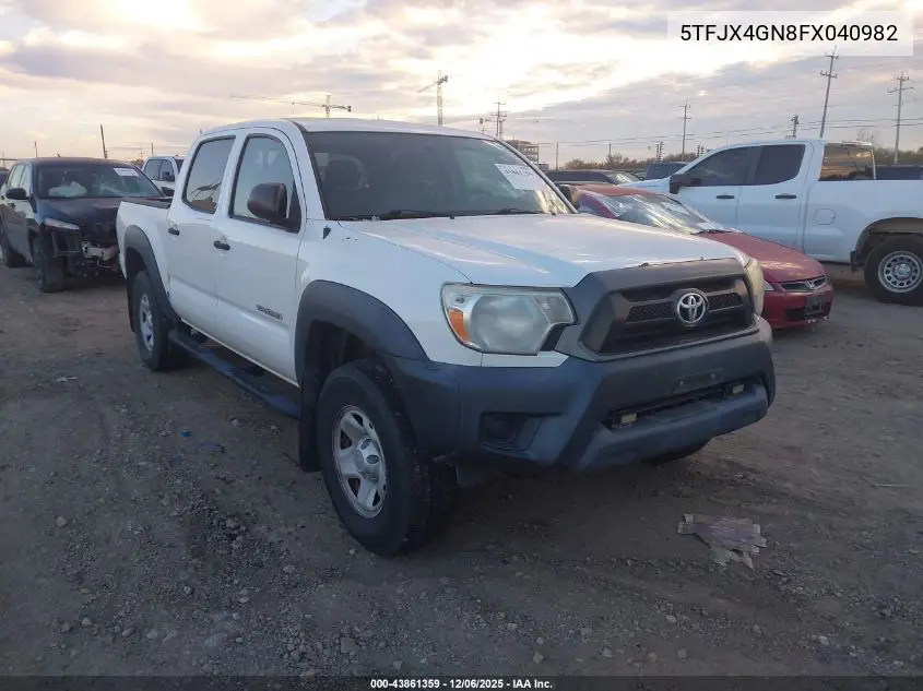 5TFJX4GN8FX040982 2015 Toyota Tacoma Prerunner