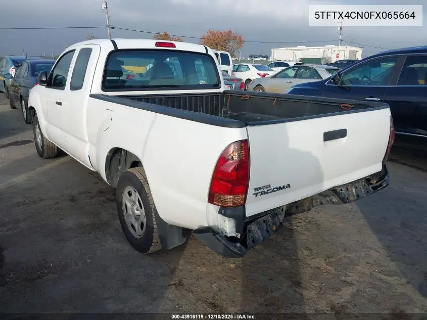5TFTX4CN0FX065664 2015 Toyota Tacoma