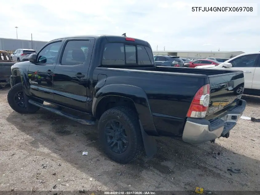5TFJU4GN0FX069708 2015 Toyota Tacoma Prerunner V6