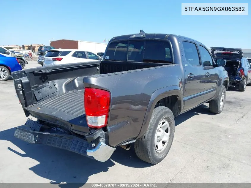 5TFAX5GN9GX063582 2016 Toyota Tacoma Sr5