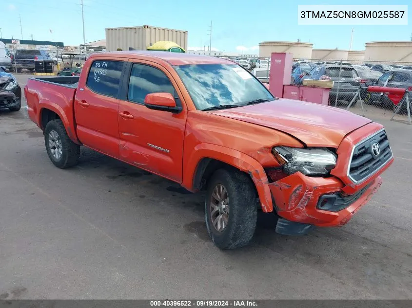 3TMAZ5CN8GM025587 2016 Toyota Tacoma Sr5 V6