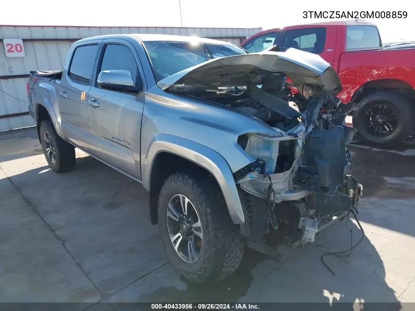 3TMCZ5AN2GM008859 2016 Toyota Tacoma Trd Sport