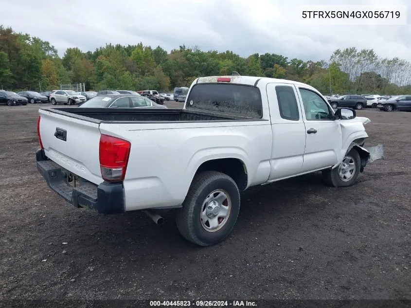 5TFRX5GN4GX056719 2016 Toyota Tacoma Sr