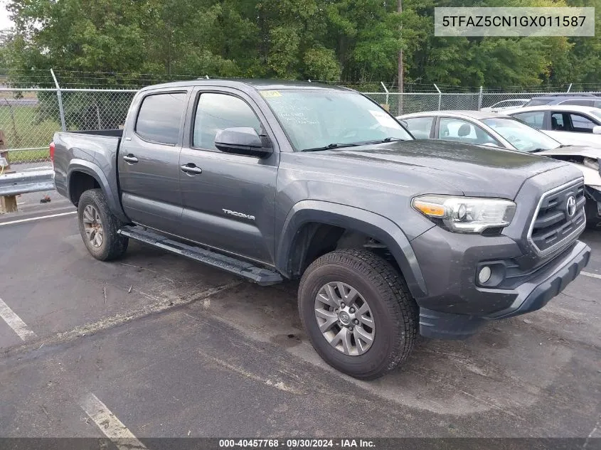 5TFAZ5CN1GX011587 2016 Toyota Tacoma Sr5 V6