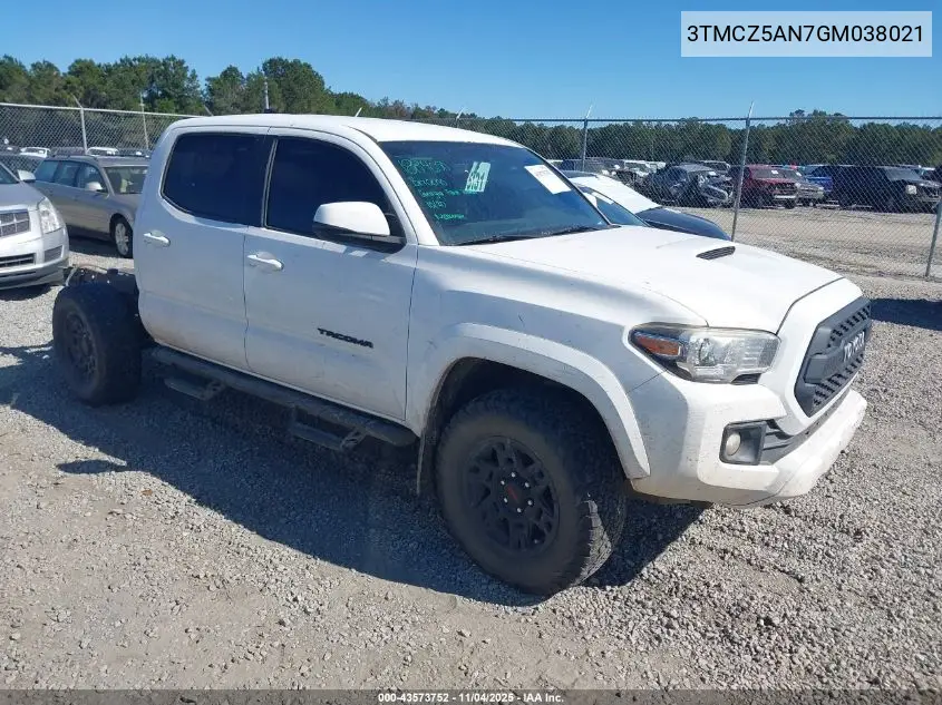 3TMCZ5AN7GM038021 2016 Toyota Tacoma Trd Sport