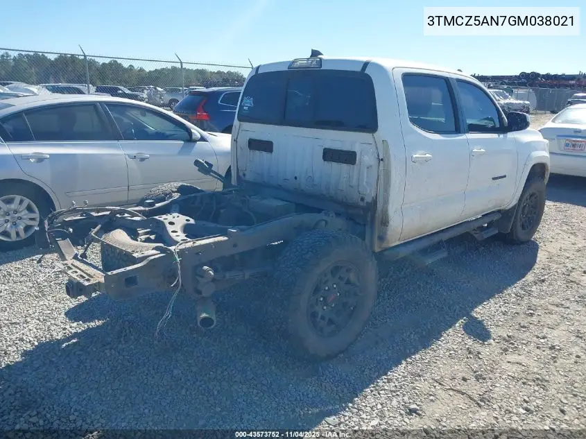 3TMCZ5AN7GM038021 2016 Toyota Tacoma Trd Sport