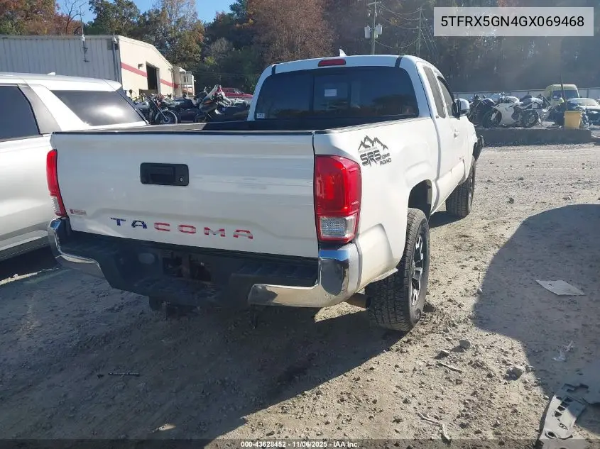5TFRX5GN4GX069468 2016 Toyota Tacoma Sr5