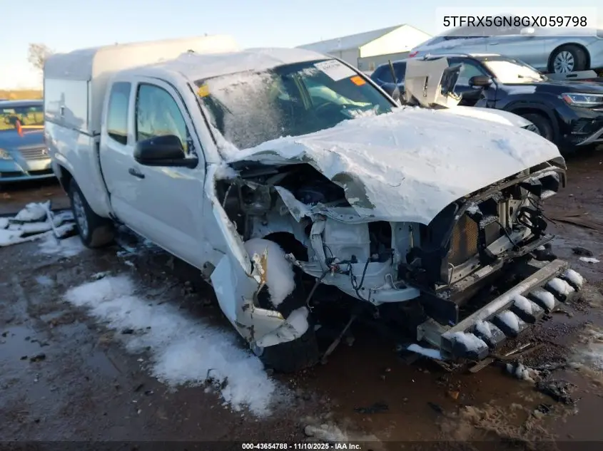 5TFRX5GN8GX059798 2016 Toyota Tacoma Sr