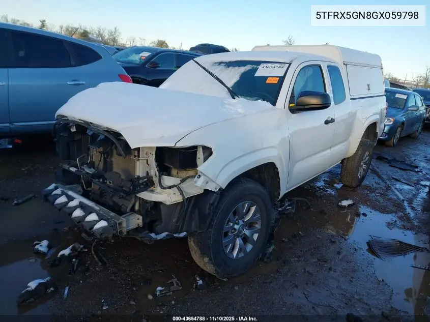 5TFRX5GN8GX059798 2016 Toyota Tacoma Sr