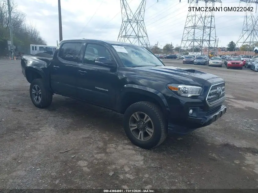 3TMCZ5AN1GM022042 2016 Toyota Tacoma Trd Sport