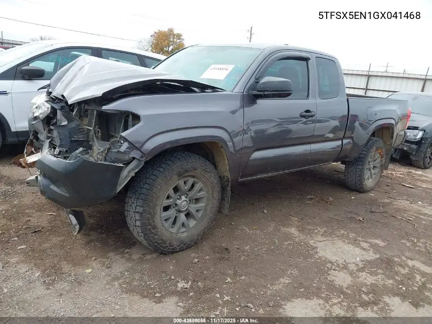5TFSX5EN1GX041468 2016 Toyota Tacoma Sr