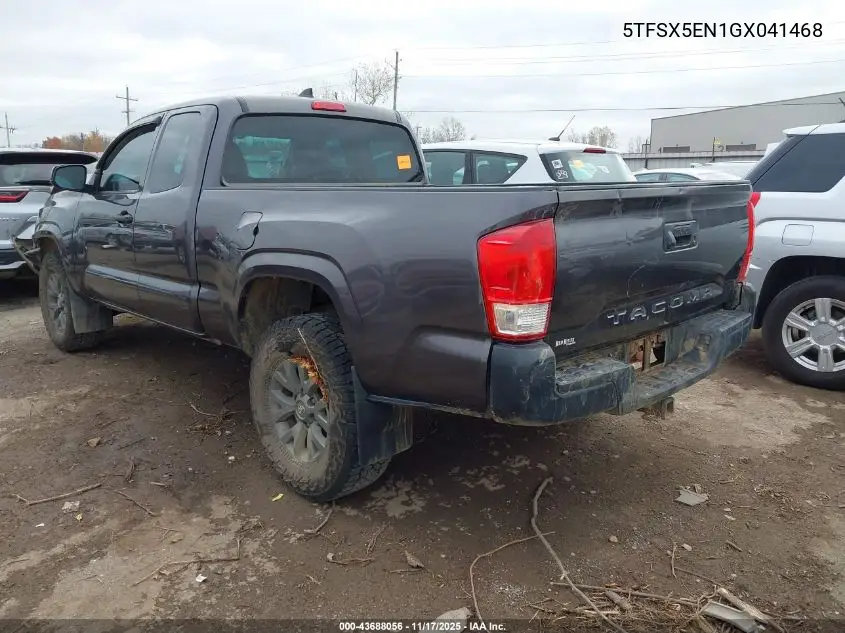 5TFSX5EN1GX041468 2016 Toyota Tacoma Sr