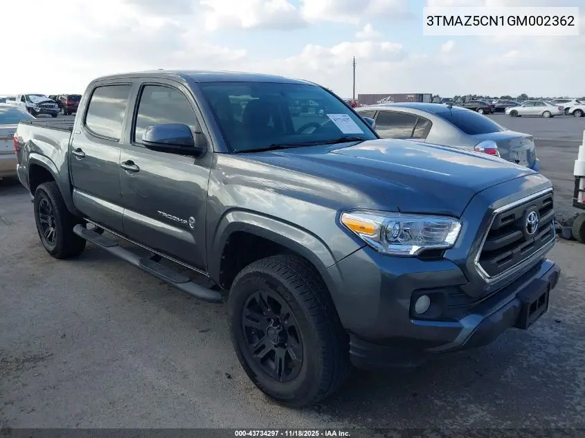 3TMAZ5CN1GM002362 2016 Toyota Tacoma Sr5 V6