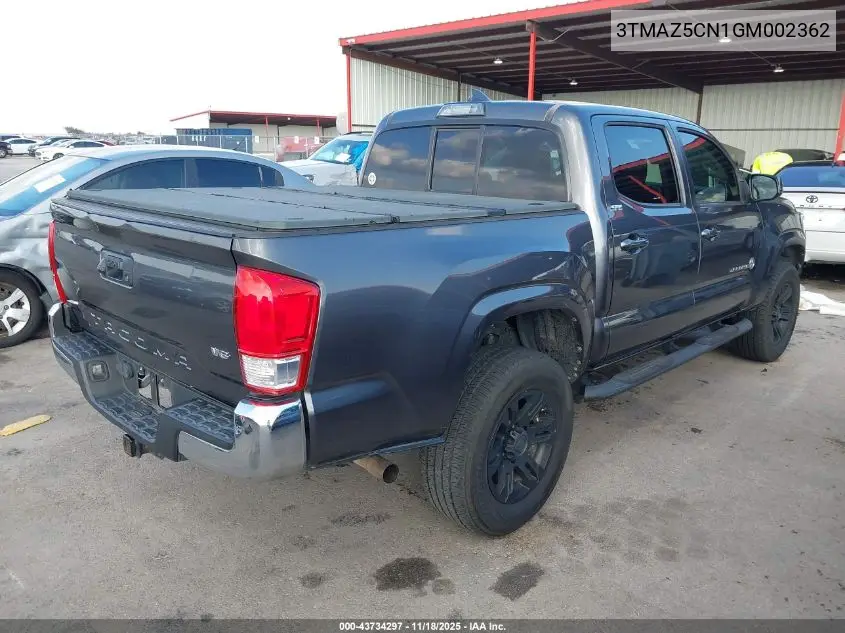 3TMAZ5CN1GM002362 2016 Toyota Tacoma Sr5 V6