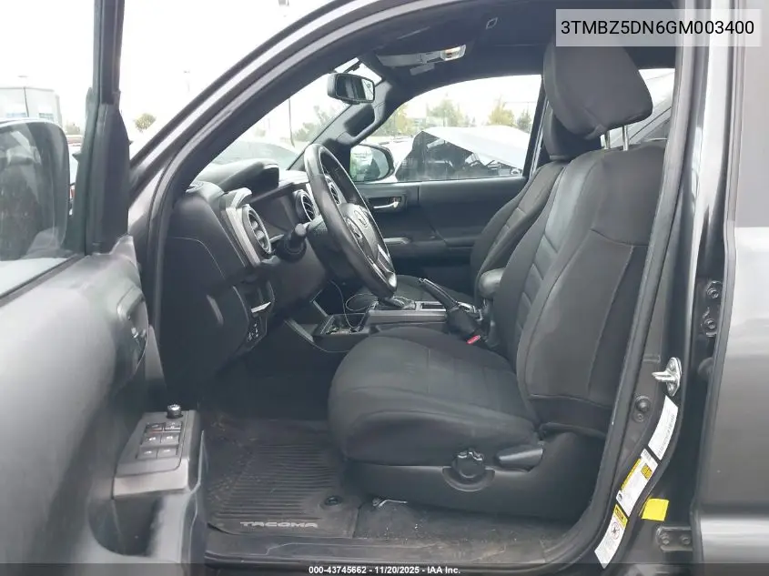 3TMBZ5DN6GM003400 2016 Toyota Tacoma Trd Sport