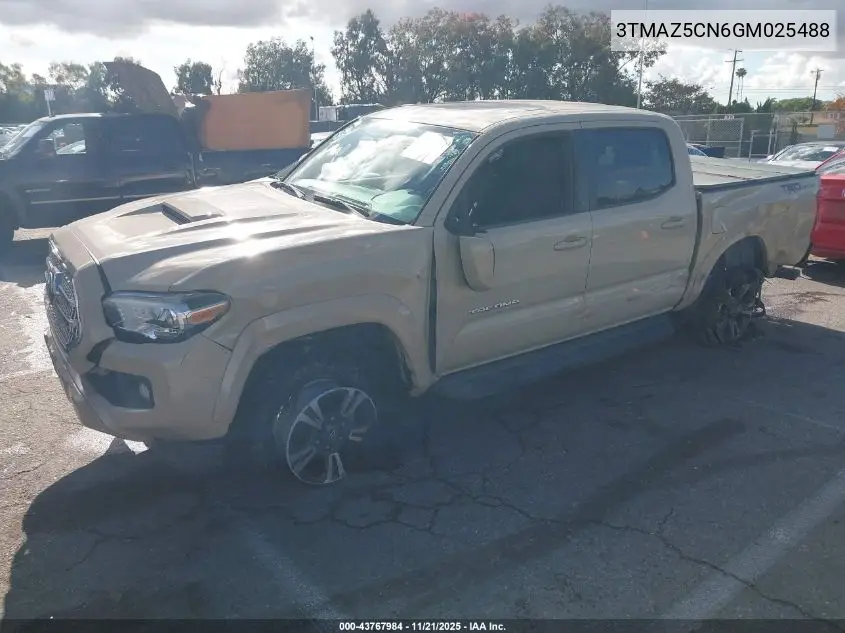 3TMAZ5CN6GM025488 2016 Toyota Tacoma Trd Sport