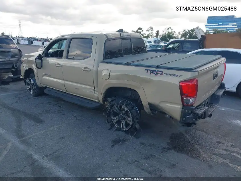 3TMAZ5CN6GM025488 2016 Toyota Tacoma Trd Sport
