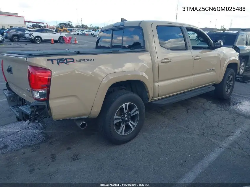 3TMAZ5CN6GM025488 2016 Toyota Tacoma Trd Sport