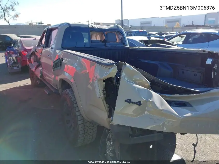 3TMDZ5BN1GM006376 2016 Toyota Tacoma Sr5 V6
