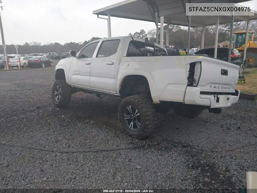 5TFAZ5CNXGX004976 2016 Toyota Tacoma Trd Sport