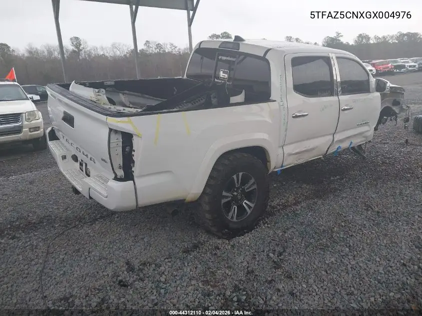 5TFAZ5CNXGX004976 2016 Toyota Tacoma Trd Sport