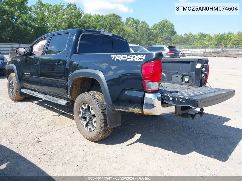 3TMCZ5AN0HM074604 2017 Toyota Tacoma Trd Off Road