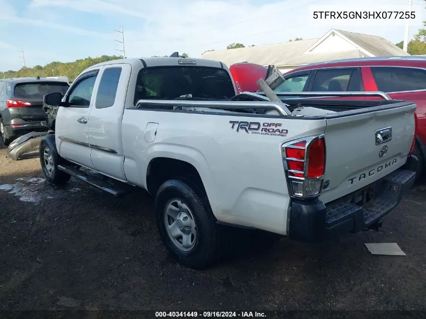 5TFRX5GN3HX077255 2017 Toyota Tacoma Sr