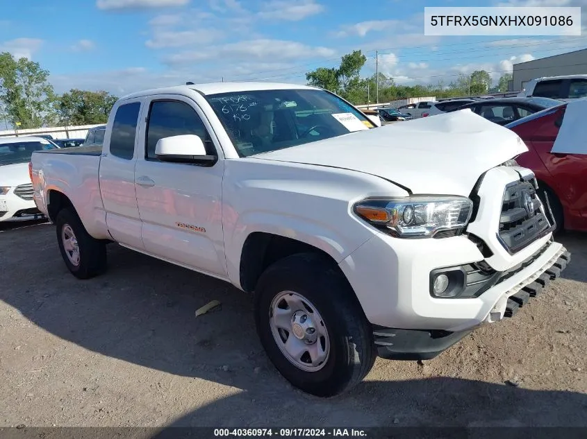 5TFRX5GNXHX091086 2017 Toyota Tacoma Sr5